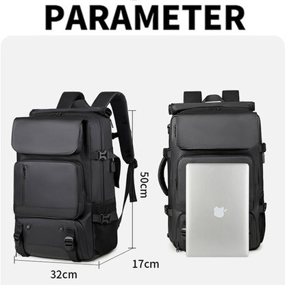 Dollcini Rucsac de Călătorie pentru Bărbați – Capacitate Mare, Rezistent la Apă, cu Port USB