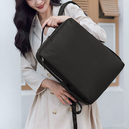 Rucsac impermeabil pentru laptop Dollcini pentru femei - geantă minimalistă de călătorie și lucru de 15,6 inci, multicoloră