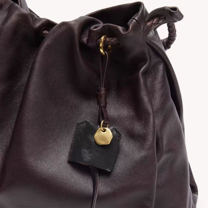 Dollcini Geantă de umăr din piele naturală pentru femei – Geantă tote mare, Eleganță clasică