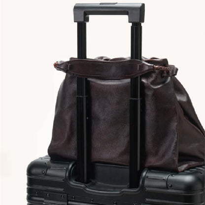 Dollcini Geantă de umăr din piele naturală pentru femei – Geantă tote mare, Eleganță clasică