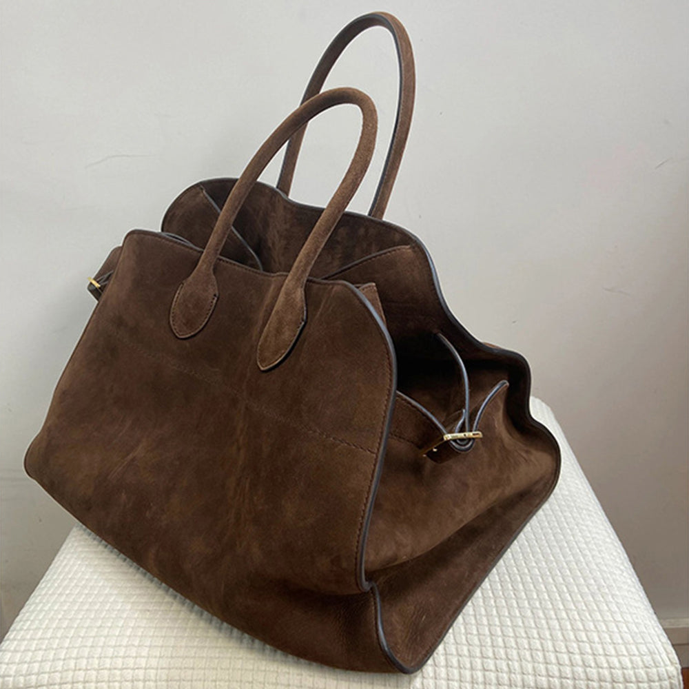 Dollcini Velúr Geantă de mână pentru femei – Mare, în stil italian