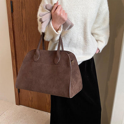 Dollcini Velúr Geantă de mână pentru femei – Mare, în stil italian