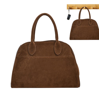 Dollcini Velúr Geantă de mână pentru femei – Mare, în stil italian