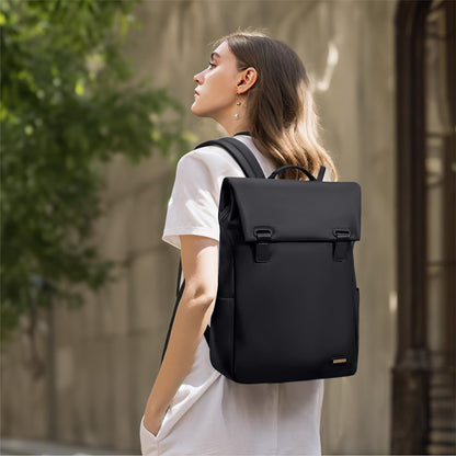 Rucsac pentru laptop Dollcini de mare capacitate pentru femei – impermeabil, elegant, cu mai multe buzunare, pentru călătorii și serviciu