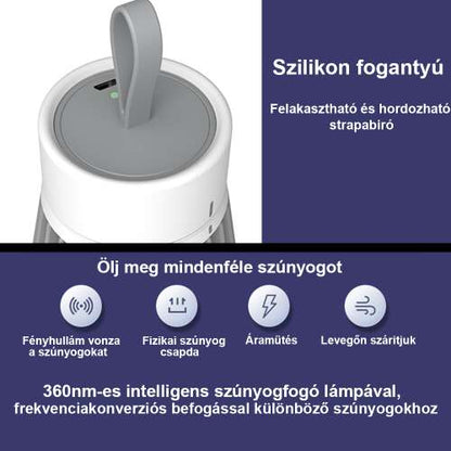 Dollcini Otthon Lampă USB pentru țânțari – Capcană pentru insecte cu lumină UV