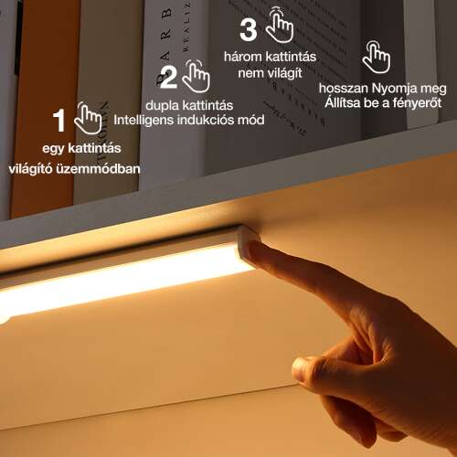 Dollcini Otthon Lampă LED Smart – Cu senzor de mișcare, Lumină rece, 21 cm