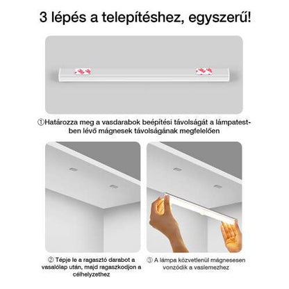 Dollcini Otthon Lampă LED Smart – Cu senzor de mișcare, Lumină rece, 21 cm