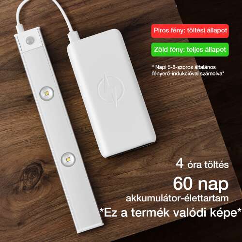 Dollcini Otthon Lampă LED Smart – Cu senzor de mișcare, Lumină rece, 21 cm