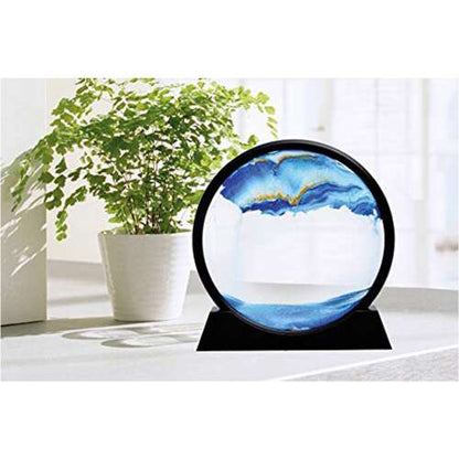 Dollcini Acasă Pictură 3D cu Nisip Mobil – Decor Clepsidră Dinamică