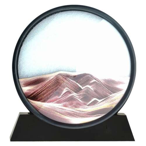 Dollcini Acasă Pictură 3D cu Nisip Mobil – Decor Clepsidră Dinamică