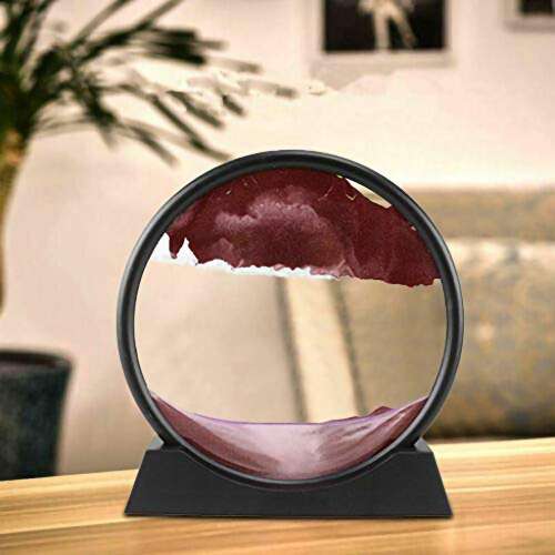 Dollcini Acasă Pictură 3D cu Nisip Mobil – Decor Clepsidră Dinamică