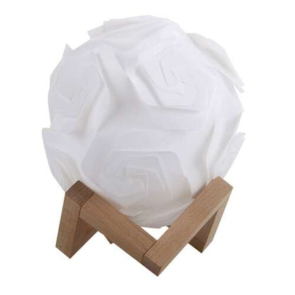Dollcini Otthon DIY Lampă LED cu Trandafir – Decorațiune Romantică, Alb