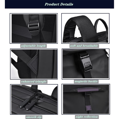 Dollcini Rucsac Laptop pentru Femei – Rezistent la Apă, cu Port USB, pentru Călătorii