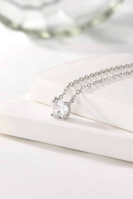 Dollcini Colier Moissanite de 3 Carate – Argint 925