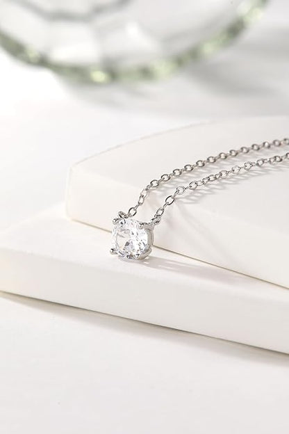 Dollcini Colier Moissanite de 3 Carate – Argint 925