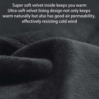 Dollcini Mănuși Sport Unisex Rezistente la Vânt – Cu Ecran Tactil, Negru