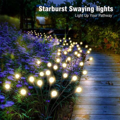 Dollcini Otthon Lampă Solară de Grădină – Lumină Decorativă Firefly Rezistentă la Apă