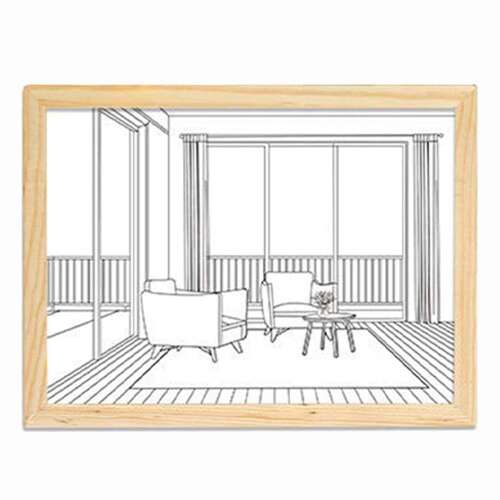 Dollcini Otthon Pictură Luminoasă de Perete – Decor de Perete cu LED USB