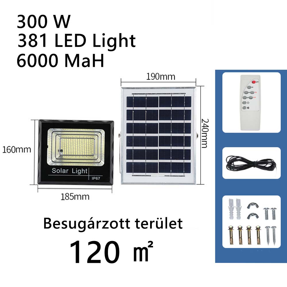 Dollcini Otthon Lampă de Perete Exterioară Solară – Rezistentă la Apă, Luminozitate Mare