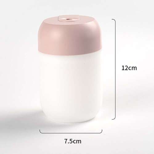 Dollcini Umidificator de Casă – Difuzor Aromaterapie cu Ulei Esențial cu Lumină Caldă Decorativă