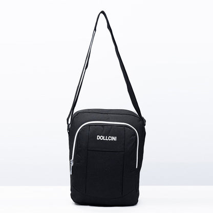 Dollcini geantă de umăr pentru bărbați – cu mai multe buzunare, compactă, crossbody, pentru călătorii și la serviciu