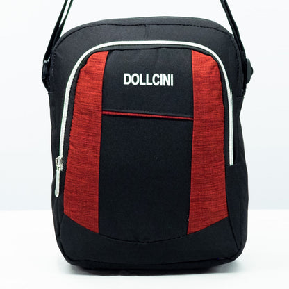 Dollcini geantă de umăr pentru bărbați – cu mai multe buzunare, compactă, crossbody, pentru călătorii și la serviciu