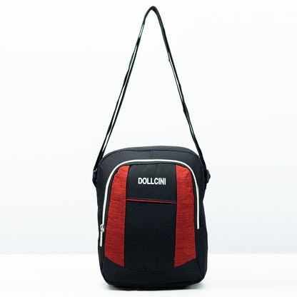 Dollcini geantă de umăr pentru bărbați – cu mai multe buzunare, compactă, crossbody, pentru călătorii și la serviciu