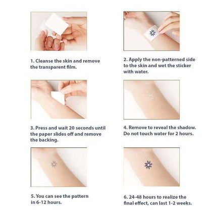 Dollcini Home Temporary Tattoo Stickers – Fashionable Body Decoration