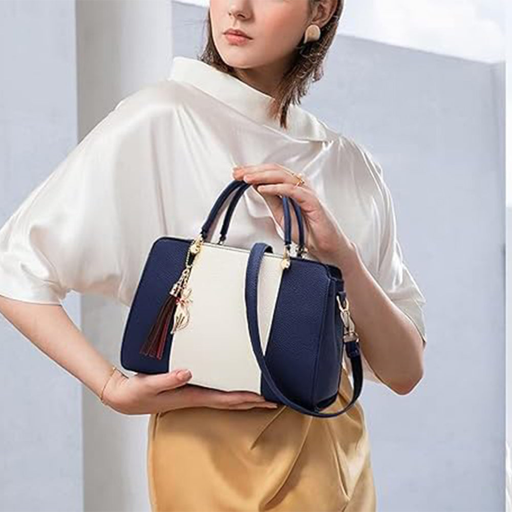 Dollcini, Geantă de umăr pentru femei, Geantă de mână la modă și elegantă, Geantă din piele PU, Geantă ocazională, Femeie/Călătorii/La muncă/Zilnic, 27 x 19 x 14 cm