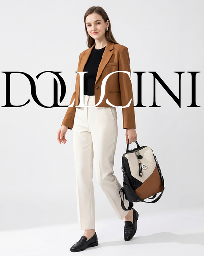 Dollcini Rucsac pentru femei – Piele ecologică impermeabilă, elegant și practic