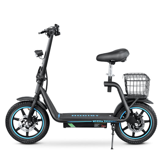 Bogist M5 Elite Trotinetă electrică 500W – 40 km/h, autonomie 45 km, roți de 14″
