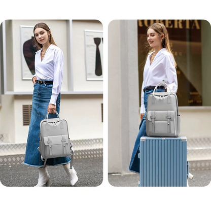 Dollcini, rucsac de călătorie business unisex – pentru laptop de 16”, extensibil, impermeabil (36–55L)