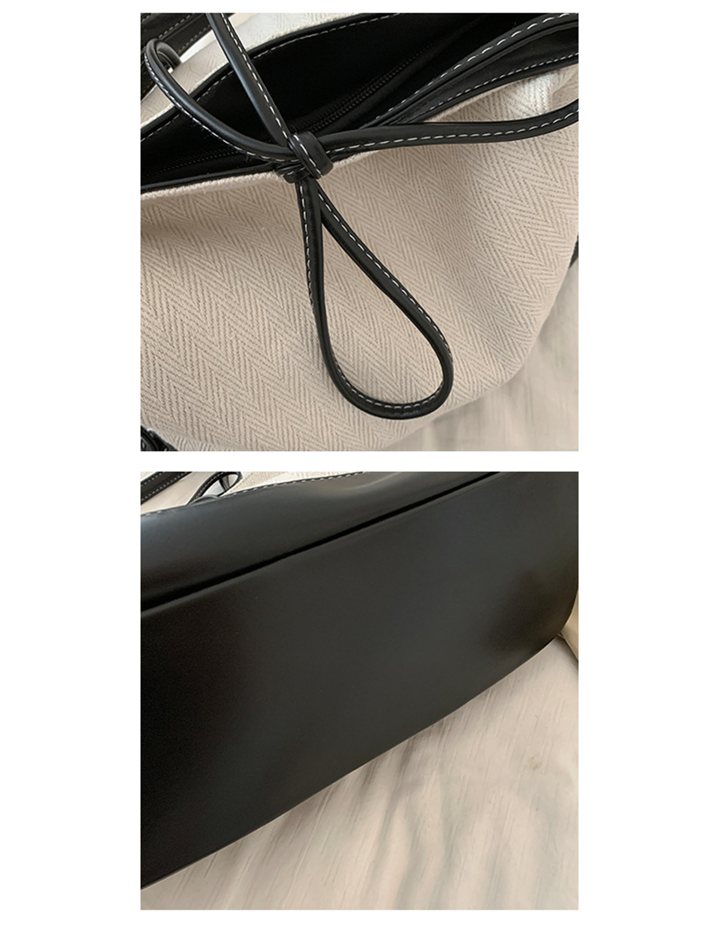 Dollcini Women's Convertible Backpack & Shoulder Bag – Urban Simplicity, Canvas Material, Zippered