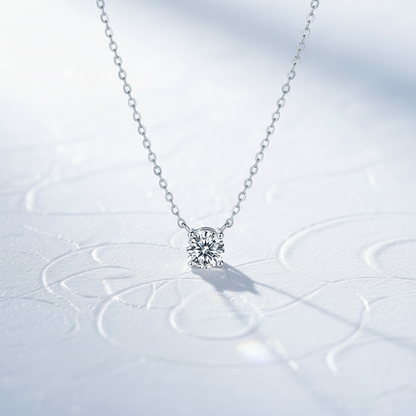 Dollcini Colier Moissanite de 3 Carate – Argint 925
