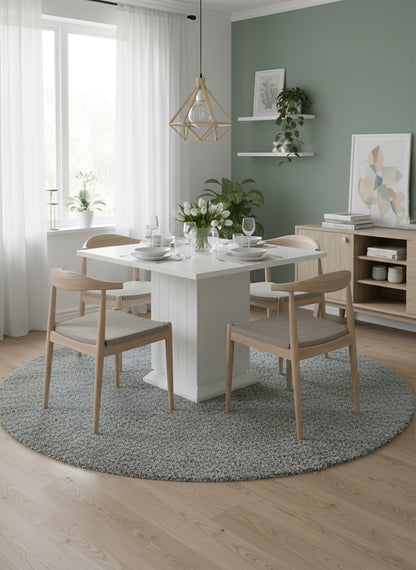 Dollcini Otthon Modern Étkezőasztal, 90x90 cm, Több színben