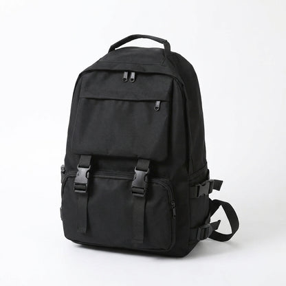 Rucsac școlar unisex ergonomic Dollcini cu compartiment pentru laptop – Negru - nu se poate transporta mai mult de 3 kg