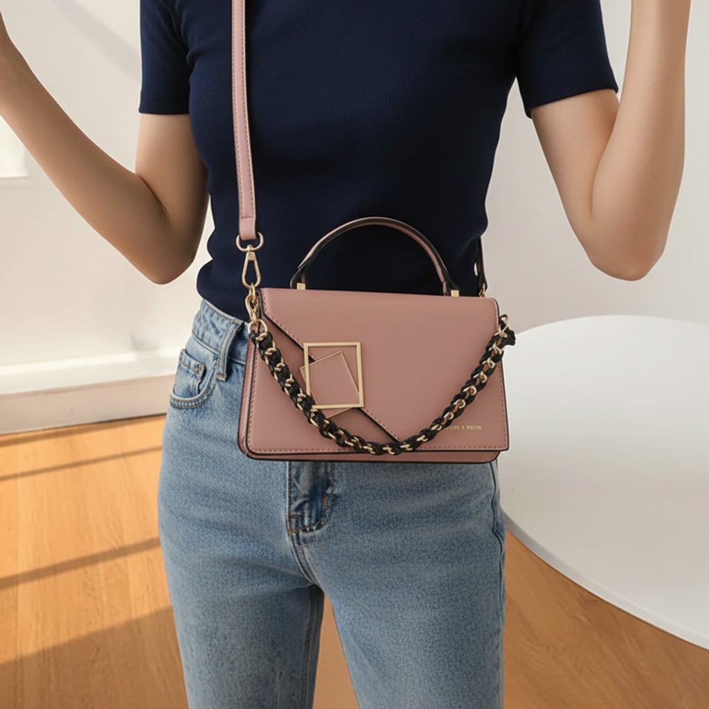 Dollcini Geantă de mână pentru femei – Piele ecologică, în mai multe culori