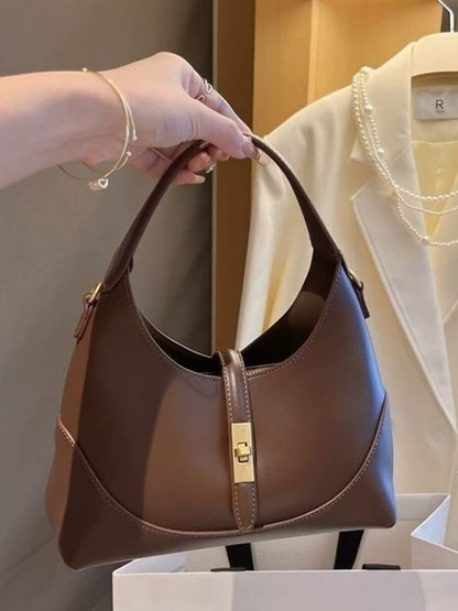 Dollcini Geantă de mână elegantă pentru femei cu portfard detașabil și curea de umăr reglabilă