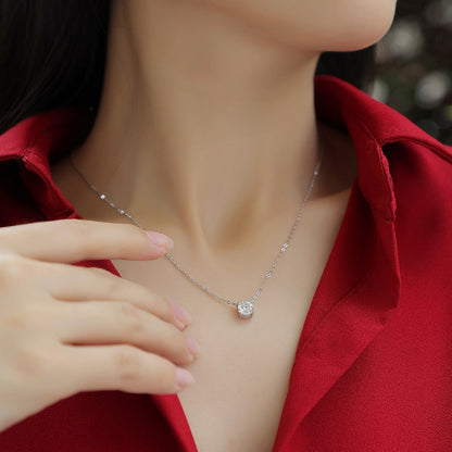 Dollcini Colier Moissanite de 3 Carate – Argint 925