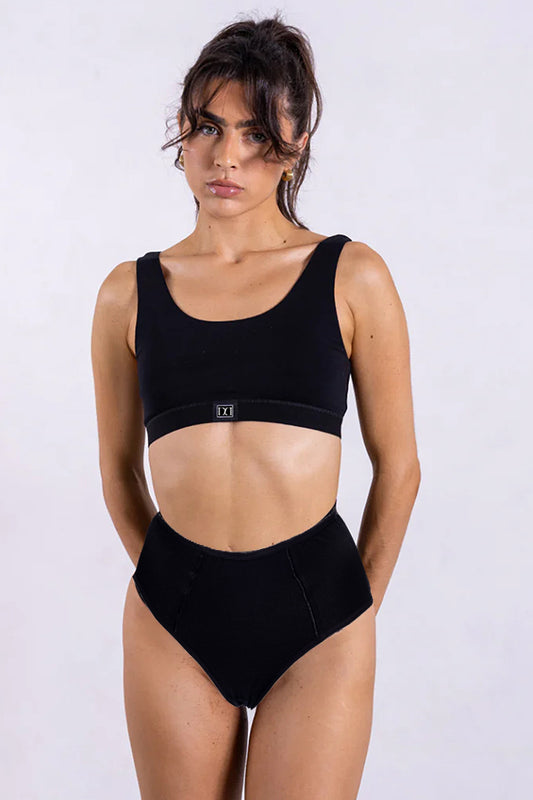 Dollcini, chiloți damă cu talie înaltă, 95% bumbac + spandex - multicolor, pachet de 6 bucăți, 8922