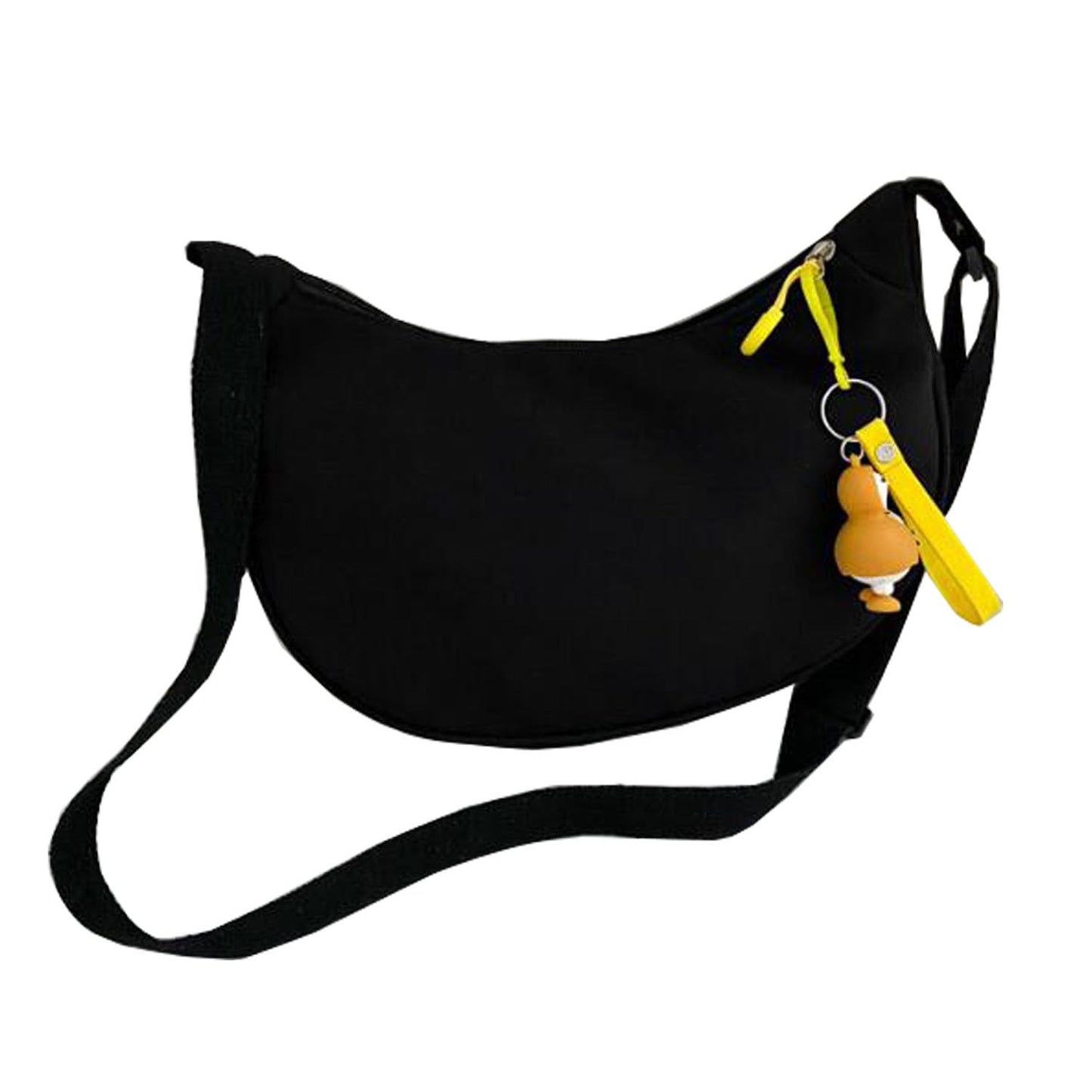 Dollcini Geantă de umăr semilună pentru femei – Material impermeabil, pentru uz zilnic