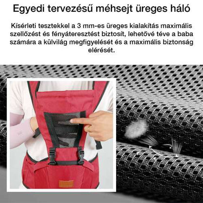 Marsupiu ergonomic pentru bebeluși Dollcini – Design multi-poziție, all-in-one, până la 15 kg