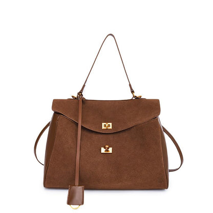 Dollcini Modern Knight geantă pentru femei, geantă de umăr pentru femei, – Premium tote din piele întoarsă pentru muncă