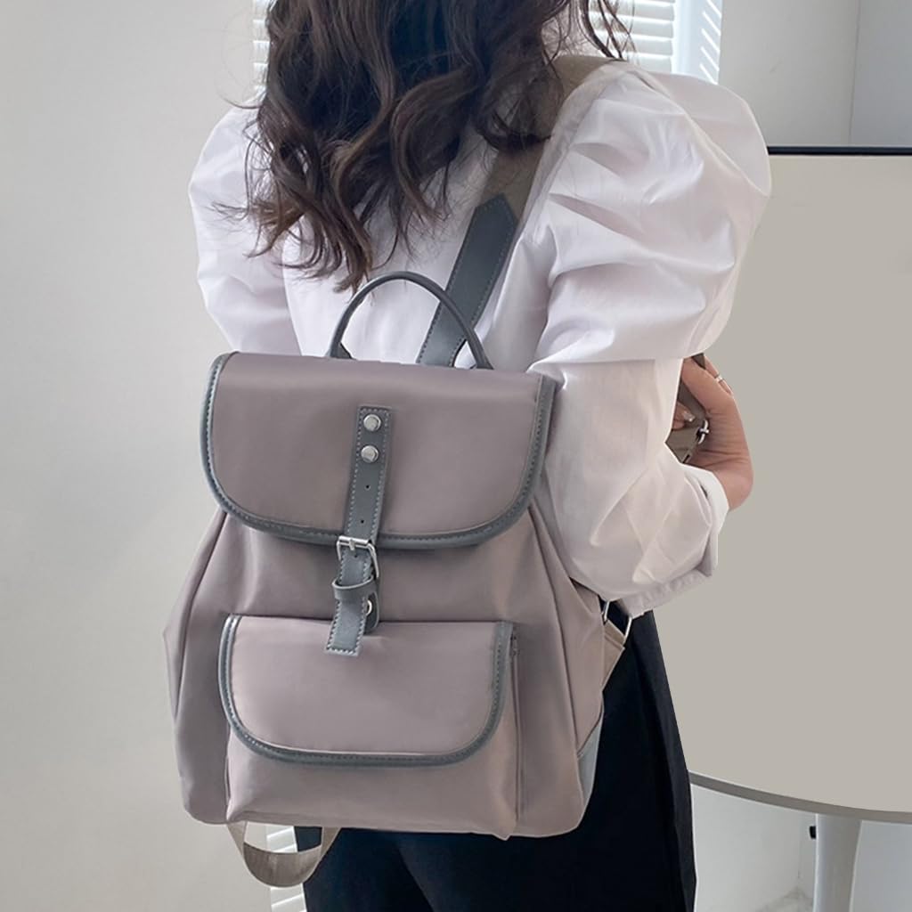 Dollcini, rucsac elegant pentru femei, rucsac la modă pentru campus, impermeabil și durabil, ușor și simplu