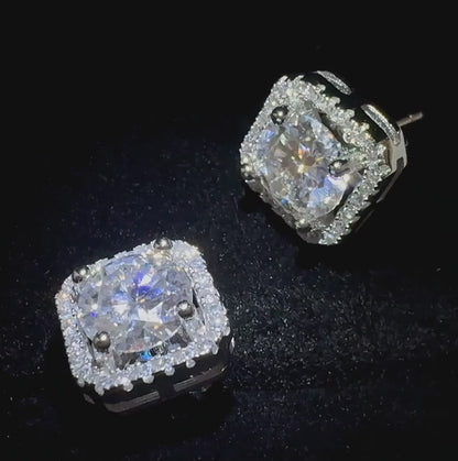 Dollcini Inel de Logodnă cu Moissanit – Reglabil, Argint 925, cu Cutie Cadou