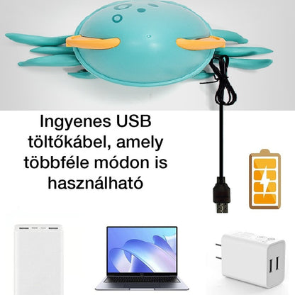 Dollcini Jucărie Octopus Cățărare Muzicală – cu Lumini LED, USB