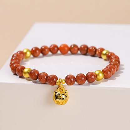 Dollcini Brățară cu Cristale de Jad – Bijuterie Feng Shui Norocoasă
