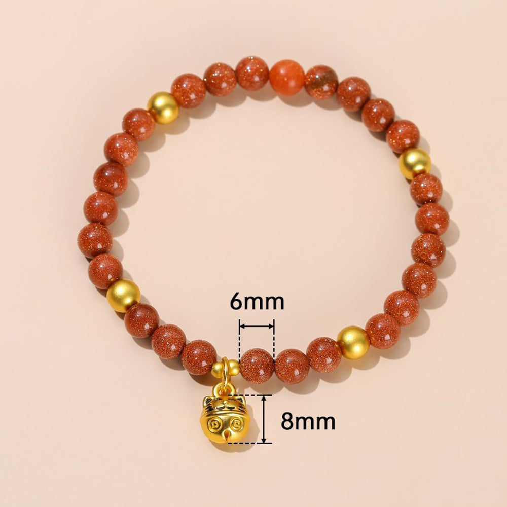 Dollcini Brățară cu Cristale de Jad – Bijuterie Feng Shui Norocoasă
