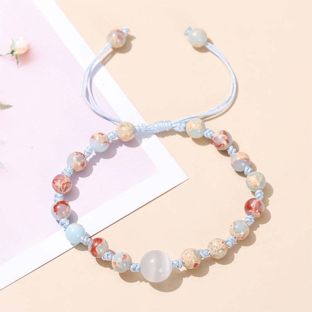 Dollcini Brățară cu Cristale de Jad – Bijuterie Feng Shui Norocoasă