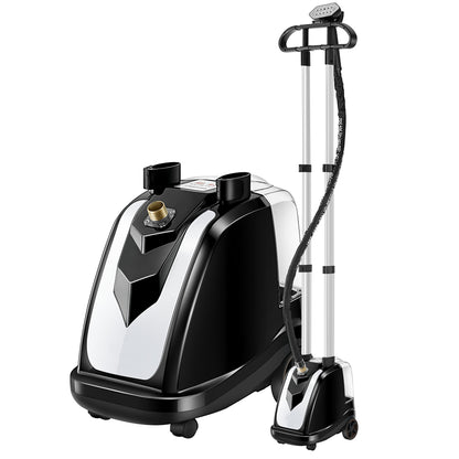 Dollcini Aparat de aburire pentru haine din cupru integral 2200W – rezervor de 35 L, cap de abur cu 10 orificii, negru